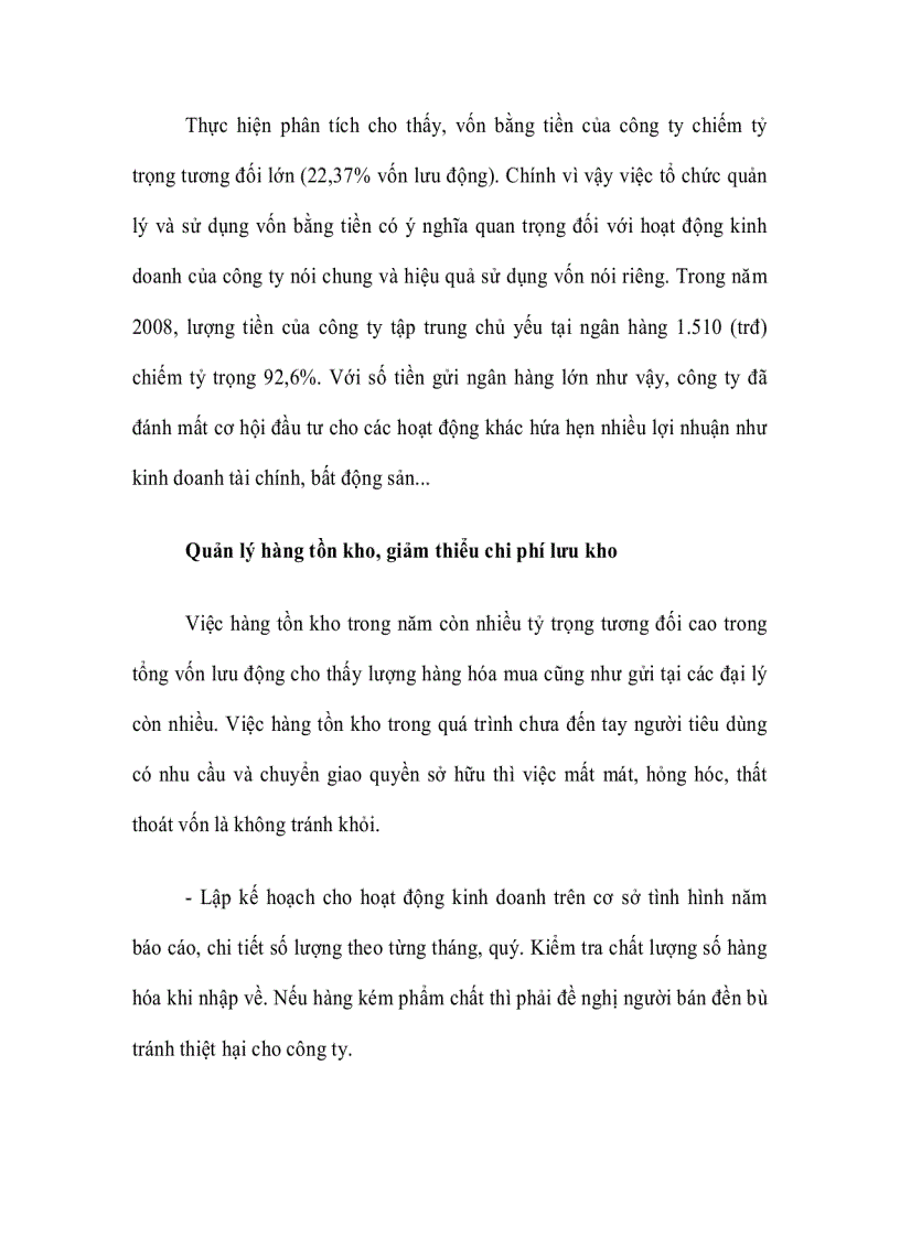 image for page Nâng cao hiệu quả sử dụng vốn lưu động