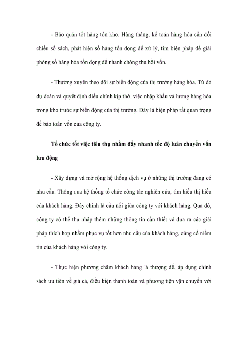 image for page Nâng cao hiệu quả sử dụng vốn lưu động