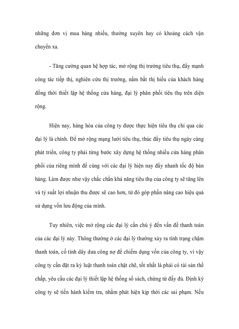 image for page Nâng cao hiệu quả sử dụng vốn lưu động