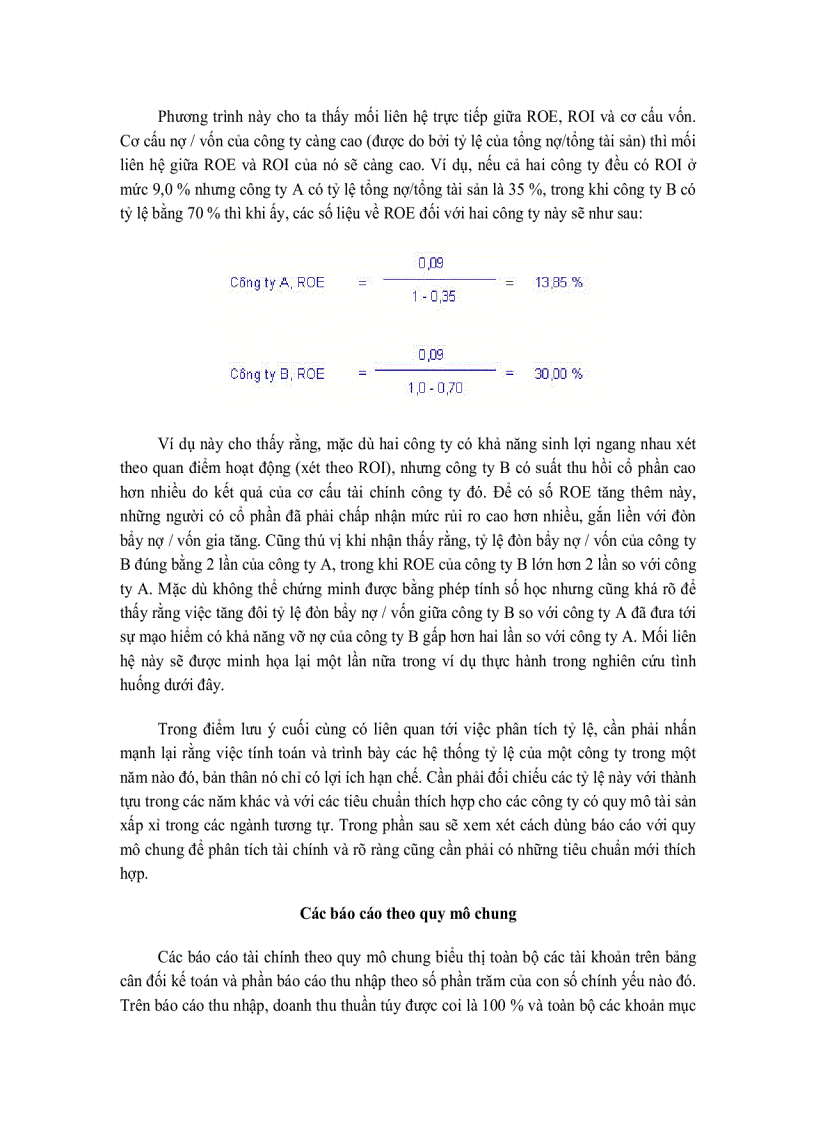 image for page PHÂN TÍCH BÁO CÁO TÀI CHÍNH Các mục tiêu phân tích báo cáo tài chính