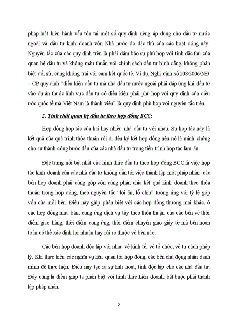 image for page Phân tích bản chất pháp lý của hình thức đầu tư theo hợp đồng BCC Phân biệt hợp đồng BCC và hợp đồng BOT