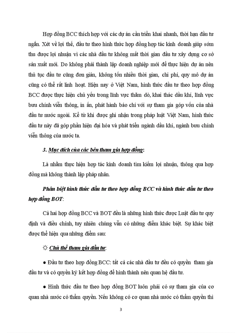 image for page Phân tích bản chất pháp lý của hình thức đầu tư theo hợp đồng BCC Phân biệt hợp đồng BCC và hợp đồng BOT