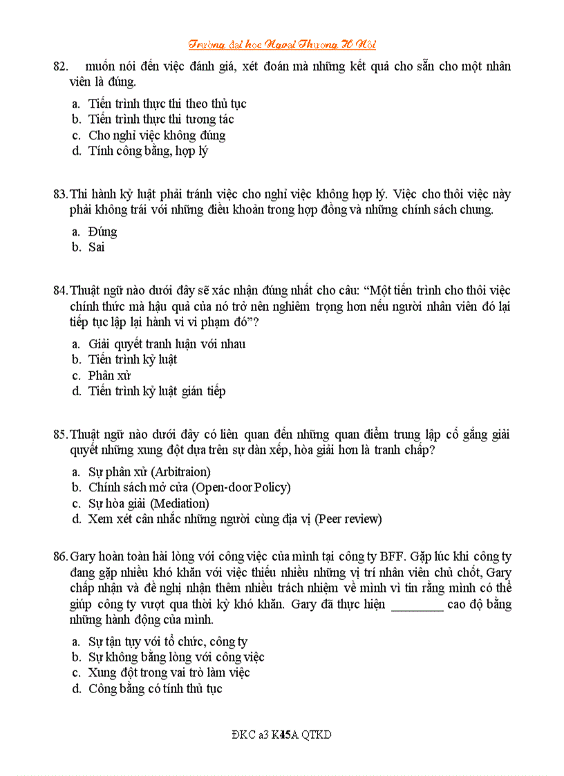 image for page Test quản trị nhân sự