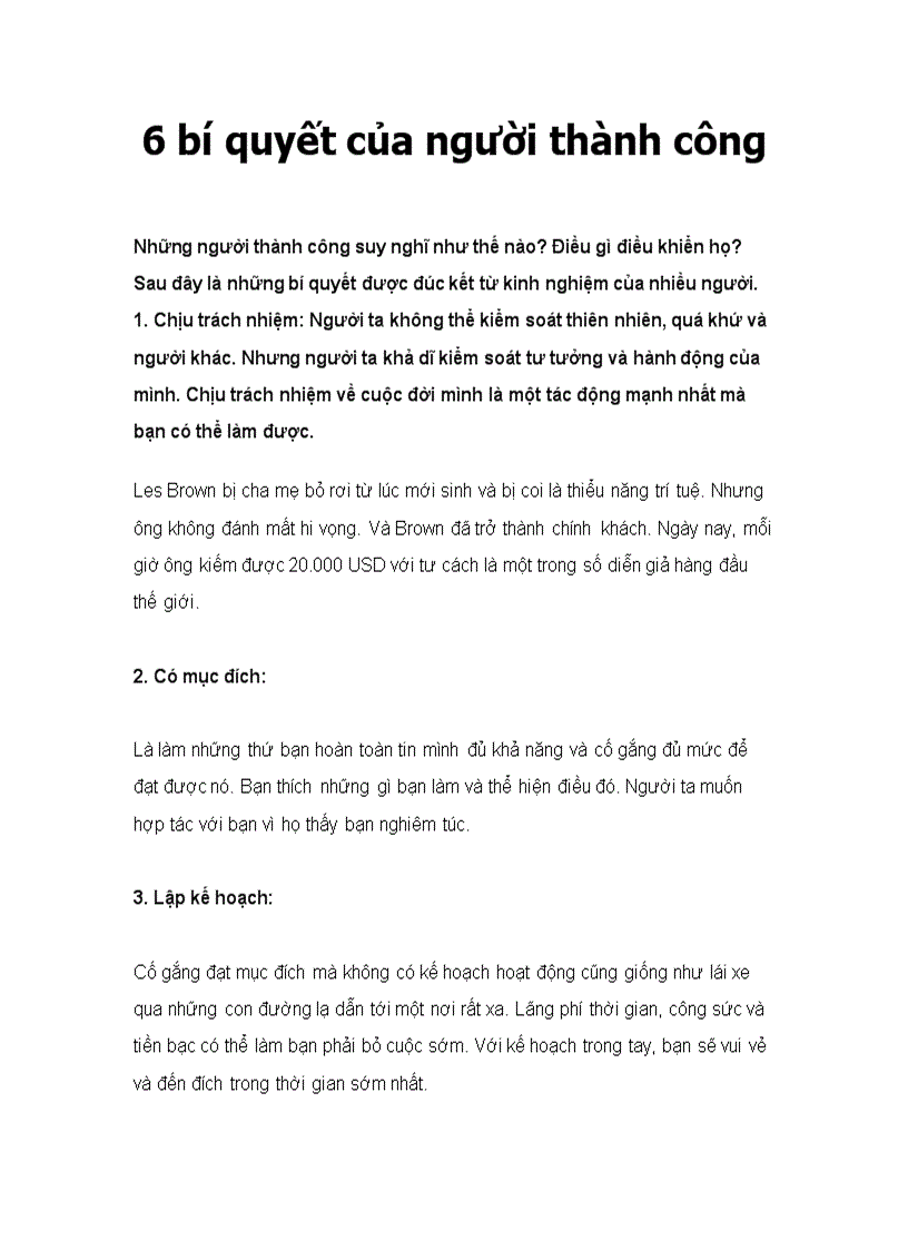 image for page 6 bí quyết của người thành công