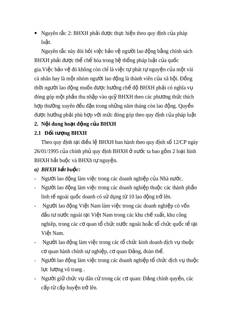 image for page Khái quát về bảo hiểm xã hội