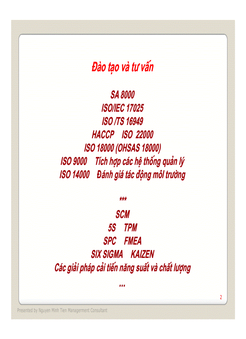 image for page Đào tạo ISO9000
