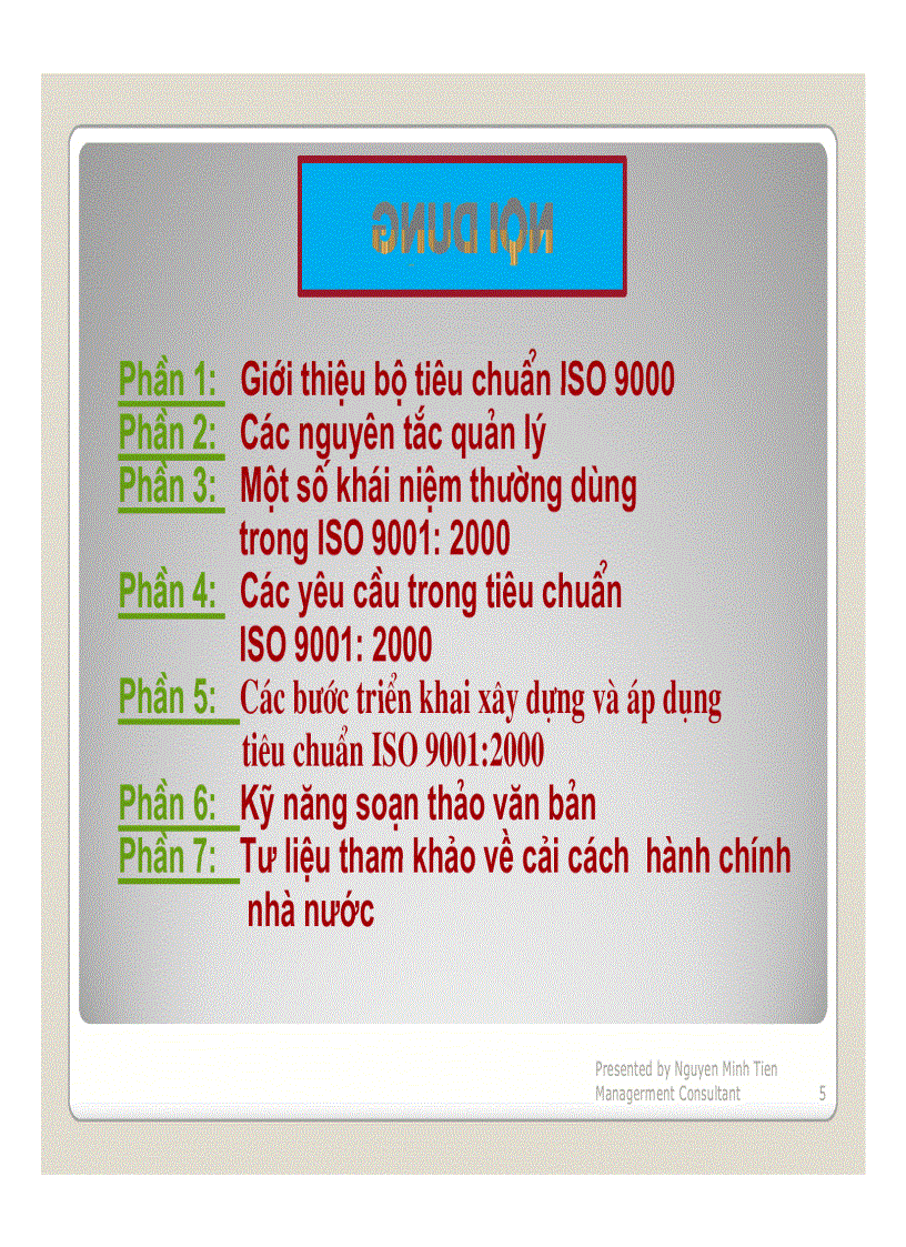 image for page Đào tạo ISO9000