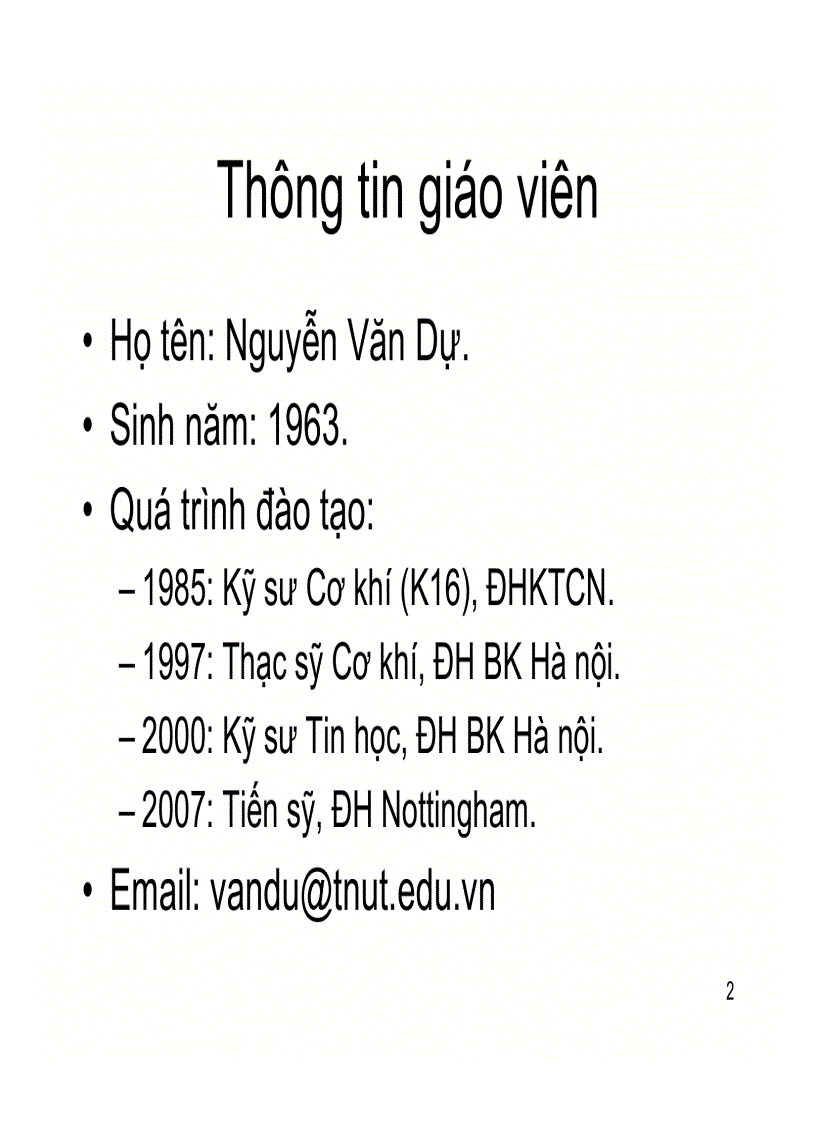image for page Bài giảng môn học Chi tiết máy