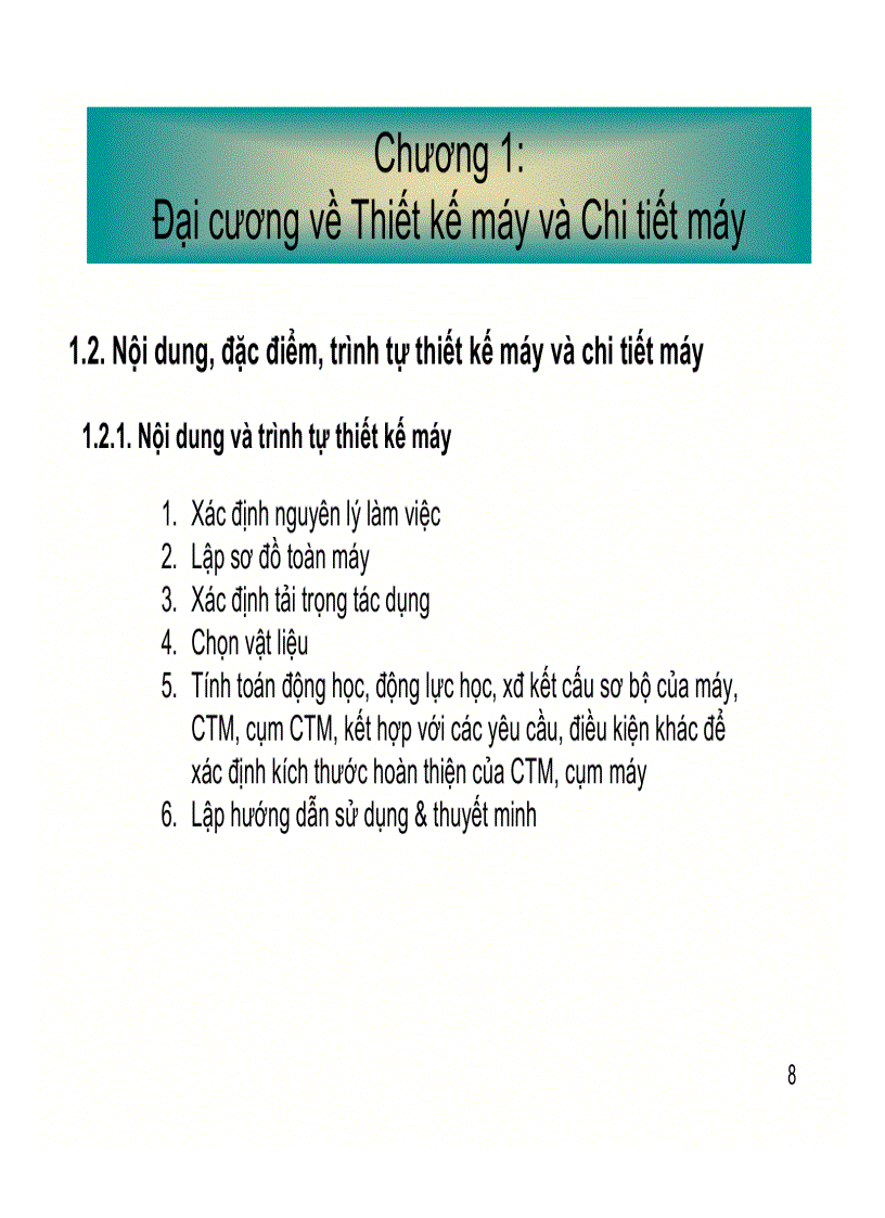 image for page Bài giảng môn học Chi tiết máy