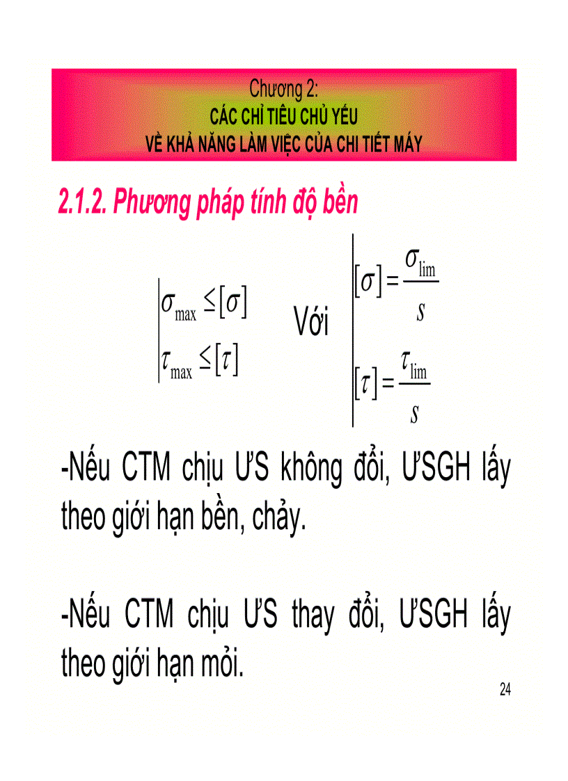 image for page Bài giảng môn học Chi tiết máy