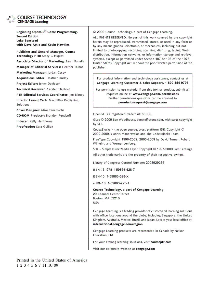 image for page Ebook Beginning OpenGL Game Programming