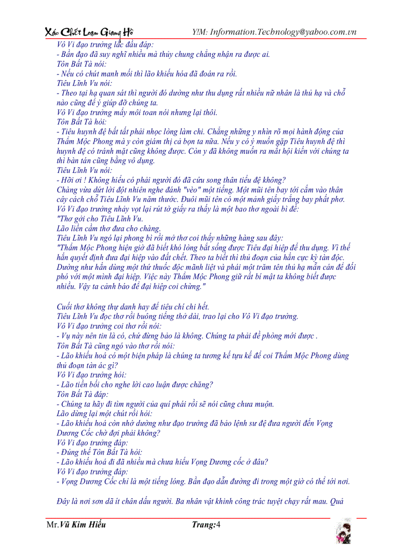 image for page Truyện kiếm hiệp Xác chết loạn giang hồ P5