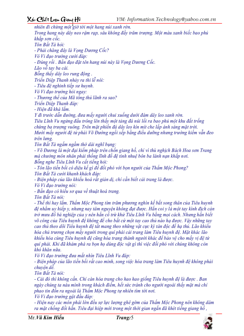 image for page Truyện kiếm hiệp Xác chết loạn giang hồ P5