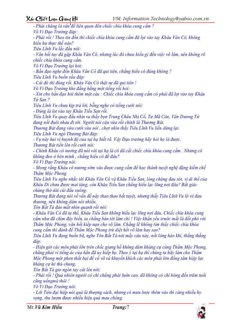 image for page Truyện kiếm hiệp Xác chết loạn giang hồ P5