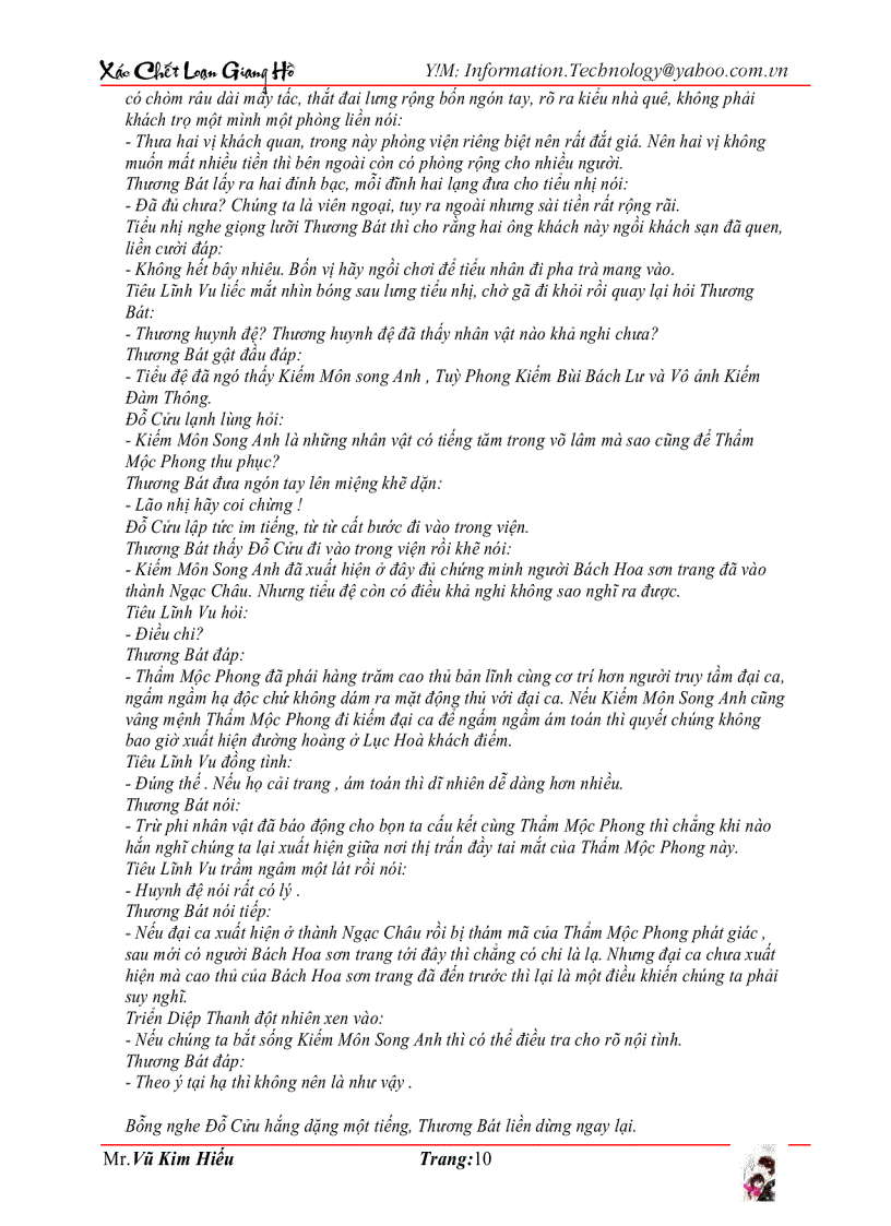 image for page Truyện kiếm hiệp Xác chết loạn giang hồ P5