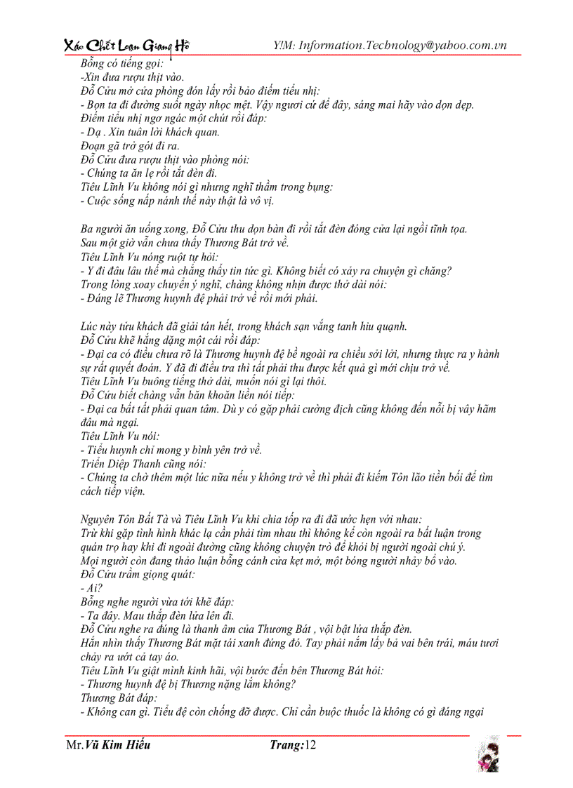 image for page Truyện kiếm hiệp Xác chết loạn giang hồ P5