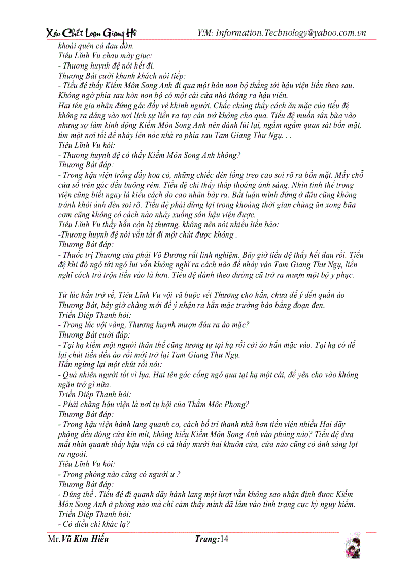 image for page Truyện kiếm hiệp Xác chết loạn giang hồ P5