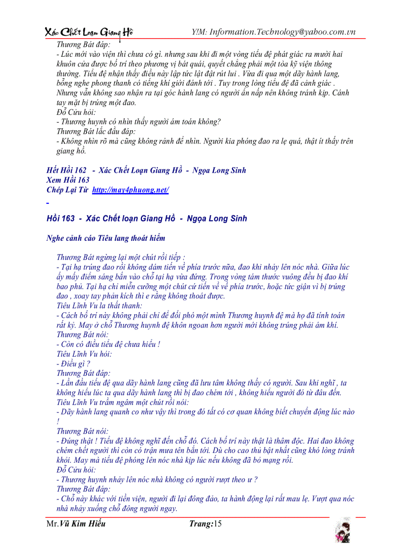 image for page Truyện kiếm hiệp Xác chết loạn giang hồ P5