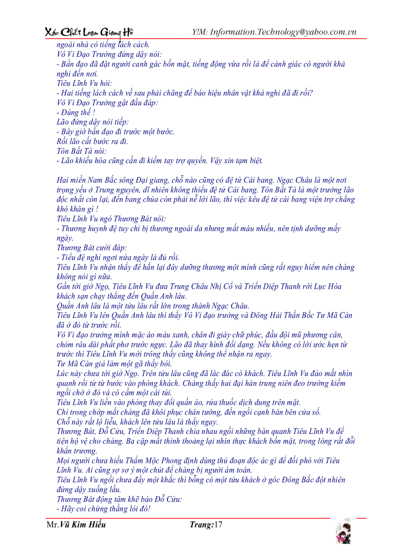 image for page Truyện kiếm hiệp Xác chết loạn giang hồ P5