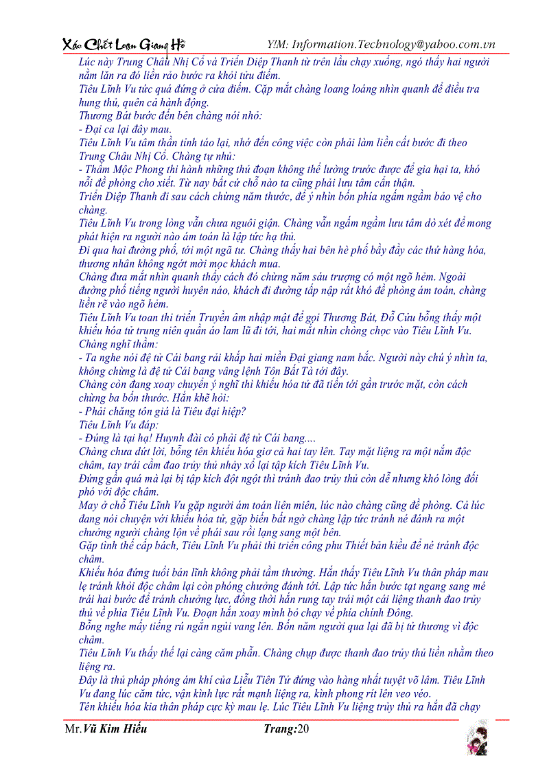 image for page Truyện kiếm hiệp Xác chết loạn giang hồ P5