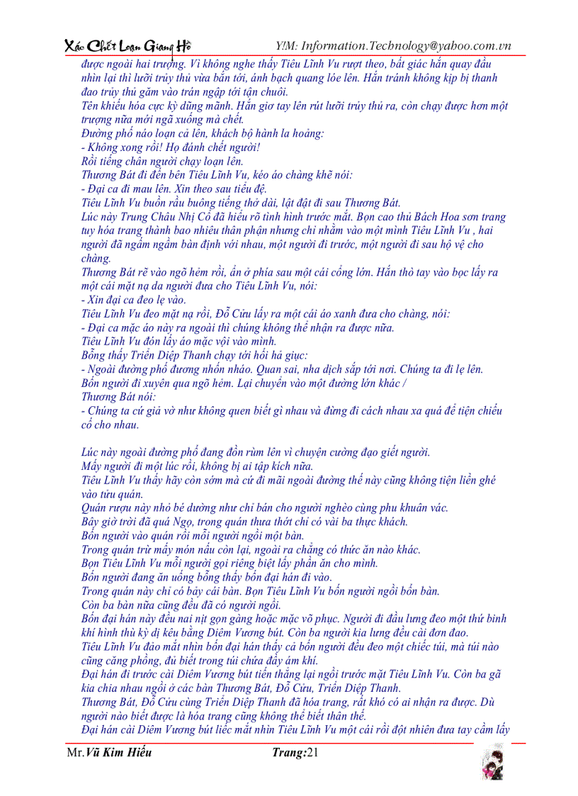 image for page Truyện kiếm hiệp Xác chết loạn giang hồ P5