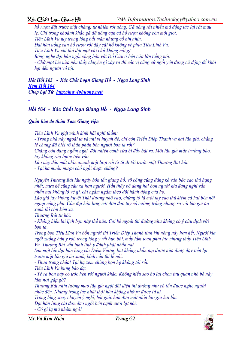 image for page Truyện kiếm hiệp Xác chết loạn giang hồ P5