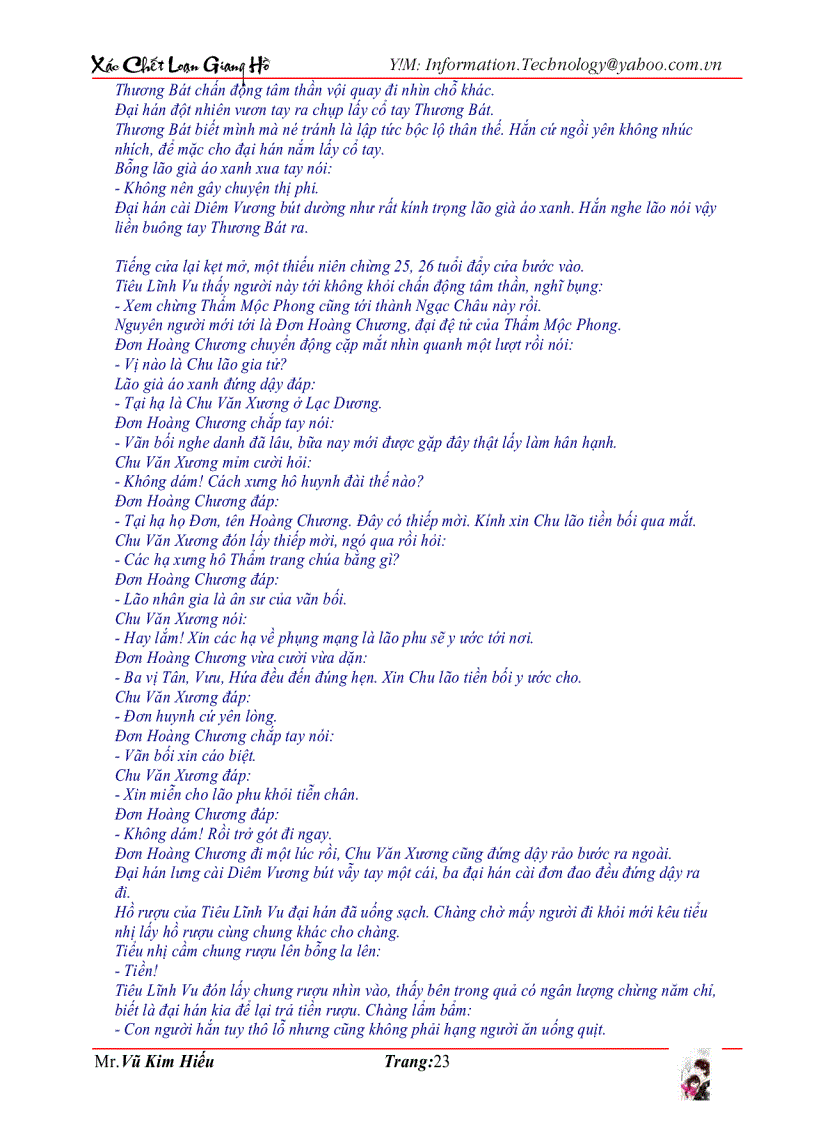 image for page Truyện kiếm hiệp Xác chết loạn giang hồ P5