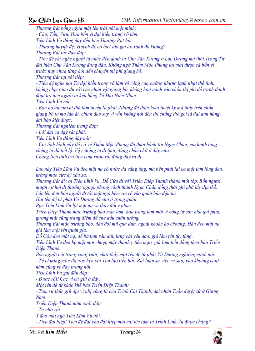 image for page Truyện kiếm hiệp Xác chết loạn giang hồ P5