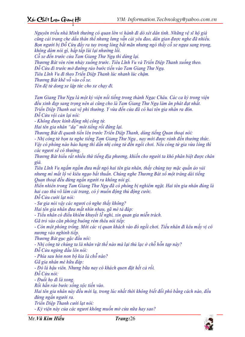 image for page Truyện kiếm hiệp Xác chết loạn giang hồ P5