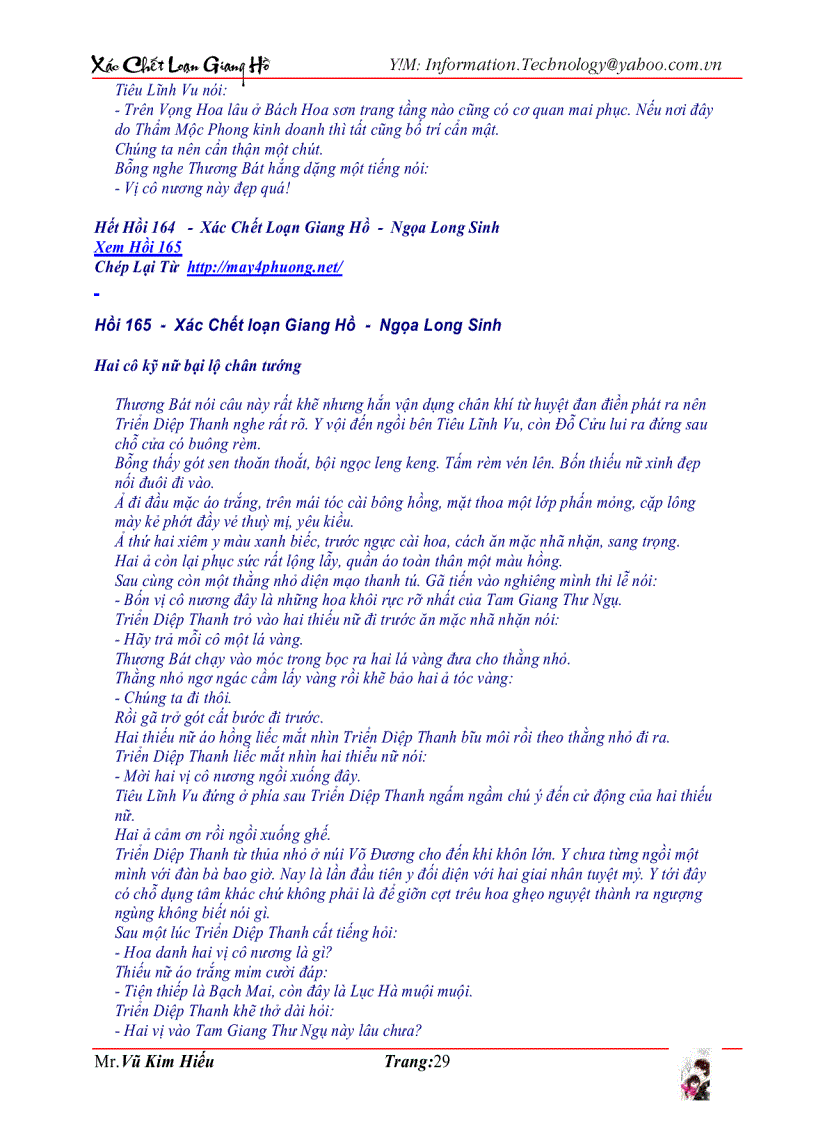 image for page Truyện kiếm hiệp Xác chết loạn giang hồ P5