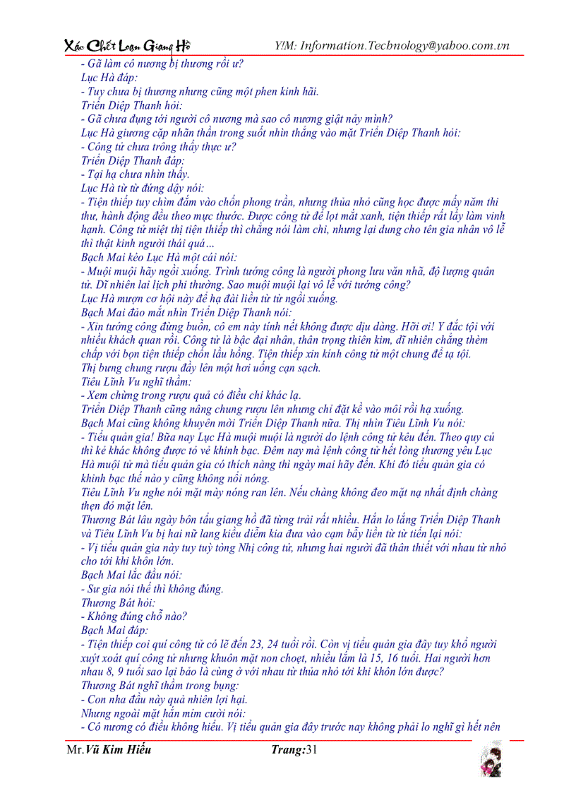 image for page Truyện kiếm hiệp Xác chết loạn giang hồ P5