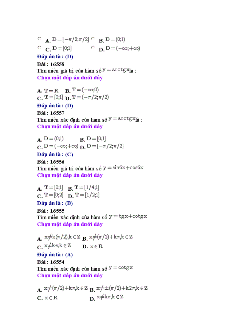 image for page Ôn luyện trắc nghiệm môn Toán 2008 THPT Lý Tự Trọng Khánh Hòa Đề số 25 có đáp án