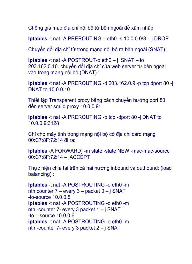 image for page Hệ Thống Firewall Trên Linux Kernel 2 4 Netfiter Iptables
