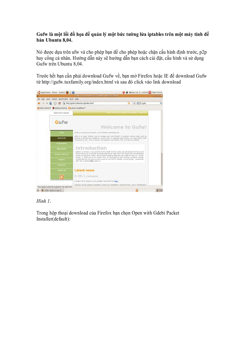 image for page Quản lý Firewall với Gufw trên Ubuntu 8