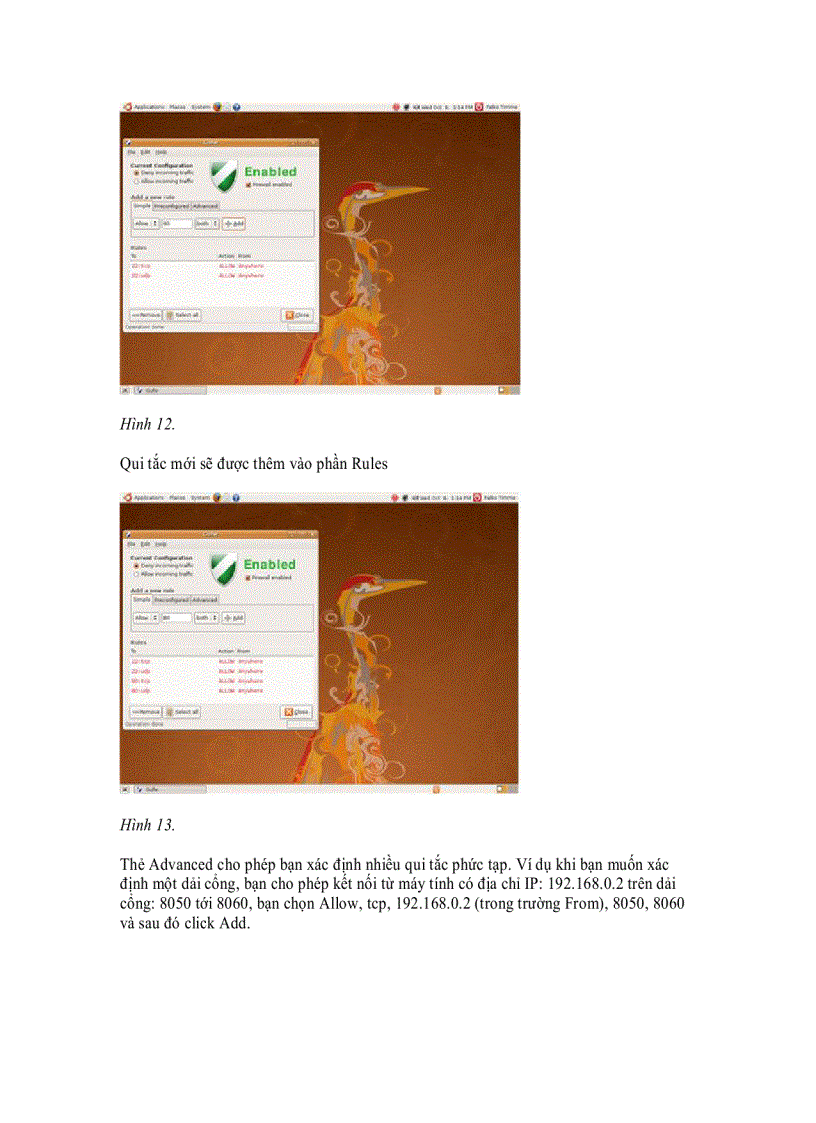 image for page Quản lý Firewall với Gufw trên Ubuntu 8
