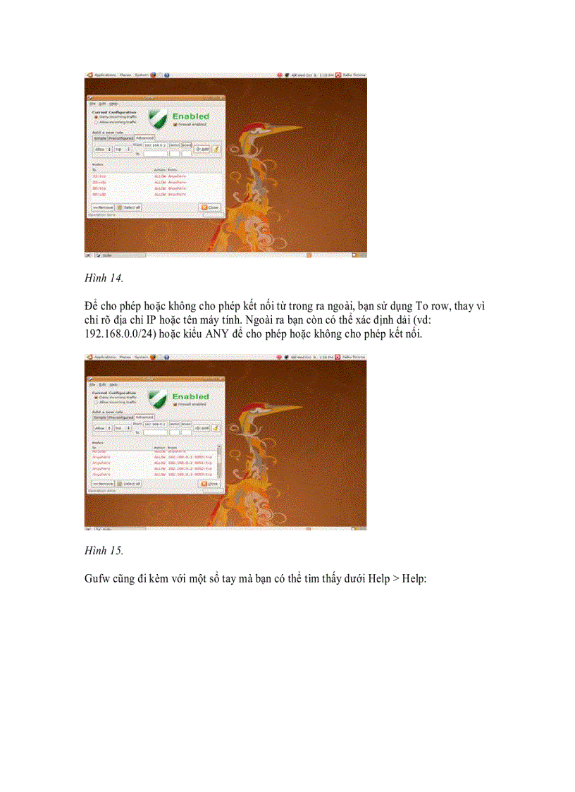 image for page Quản lý Firewall với Gufw trên Ubuntu 8