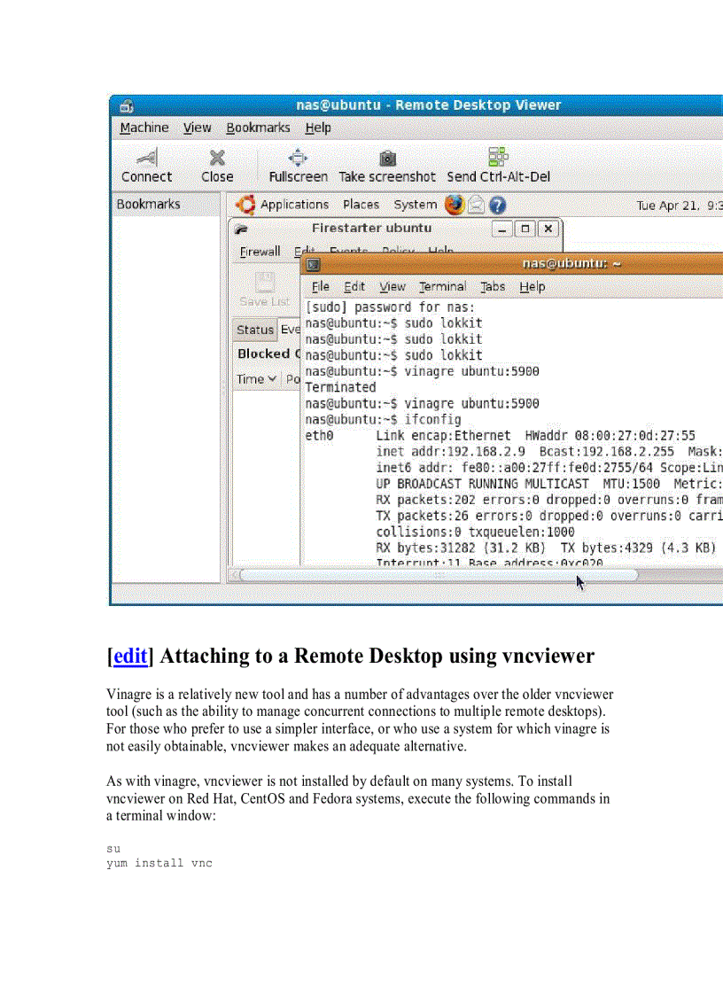 image for page Remote Access to the Ubuntu Linux Desktop