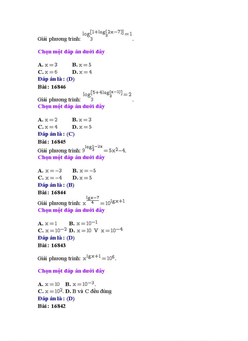 image for page Ôn luyện trắc nghiệm môn Toán 2008 THPT Lý Tự Trọng Khánh Hòa Đề số 27 có đáp án