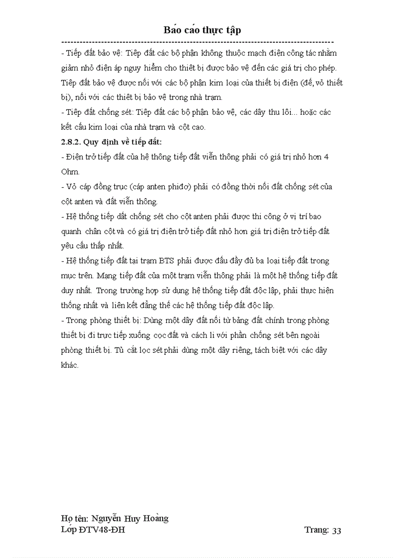 image for page Thực tập tại Trạm thu phát thông tin di động BTS Base Transceiver Station VNPT