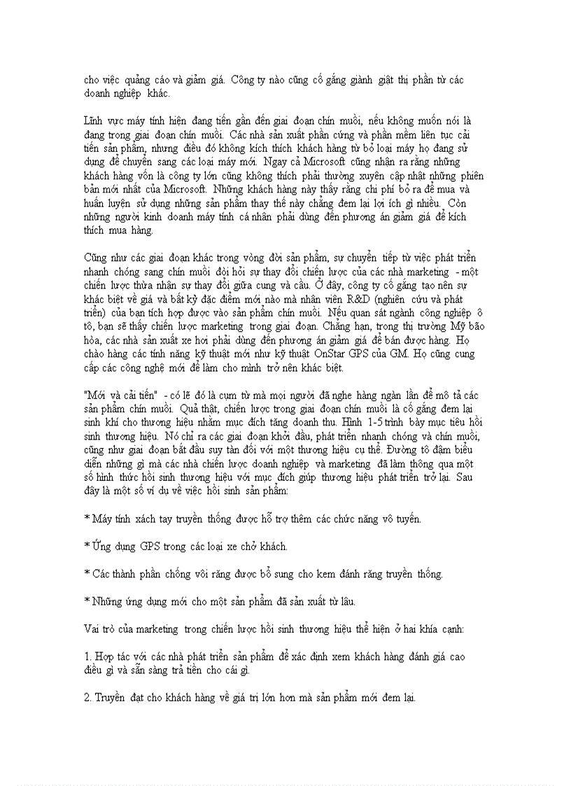 image for page Chiến lược marketing và vòng đời sản phẩm