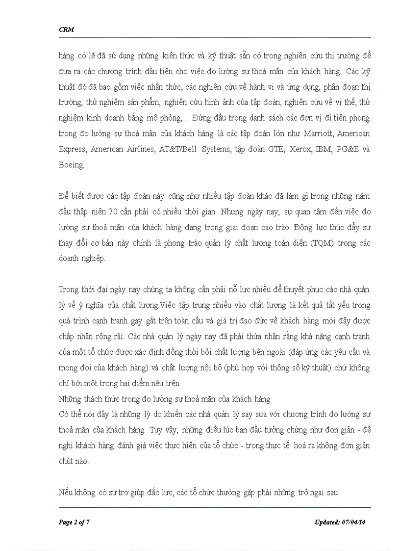 image for page Khái niệm về crm