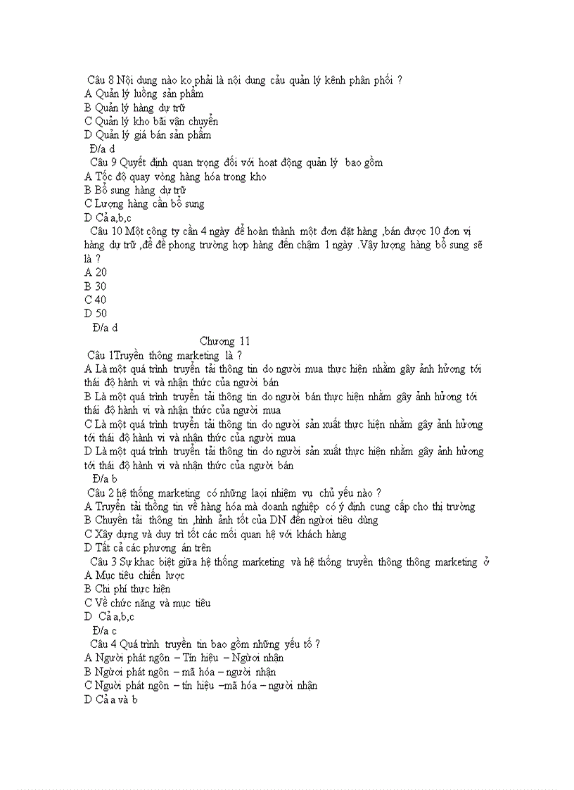 image for page Trắc Nghiệm Môn Marketing