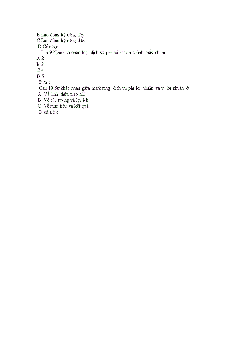 image for page Trắc Nghiệm Môn Marketing