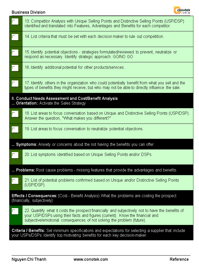 image for page Quy trình bán hàng