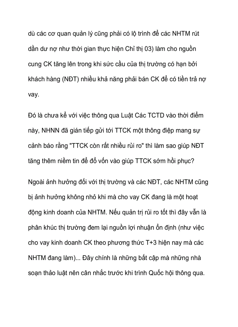 image for page Khoảng trống của thị trường tài chính