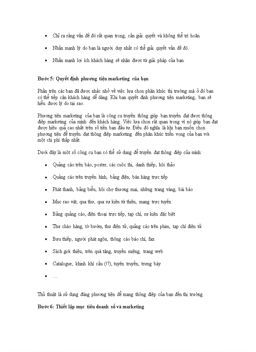 image for page Lập kế hoạch marketing chỉ trong 1 ngày