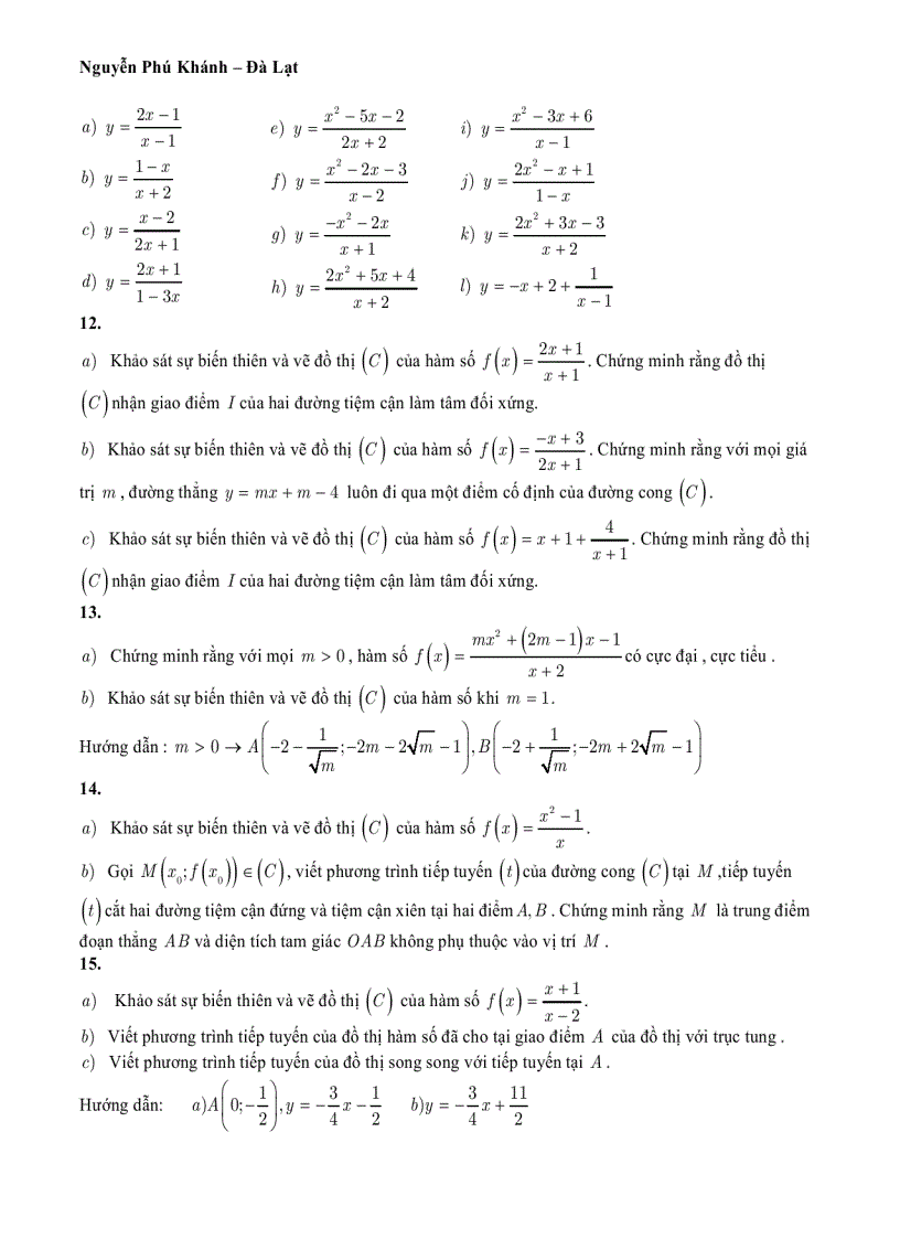 image for page Bài giảng kháo sát đồ thị hàm số