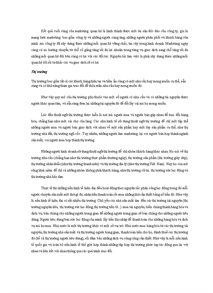 image for page Những vấn đề cơ bản của marketing