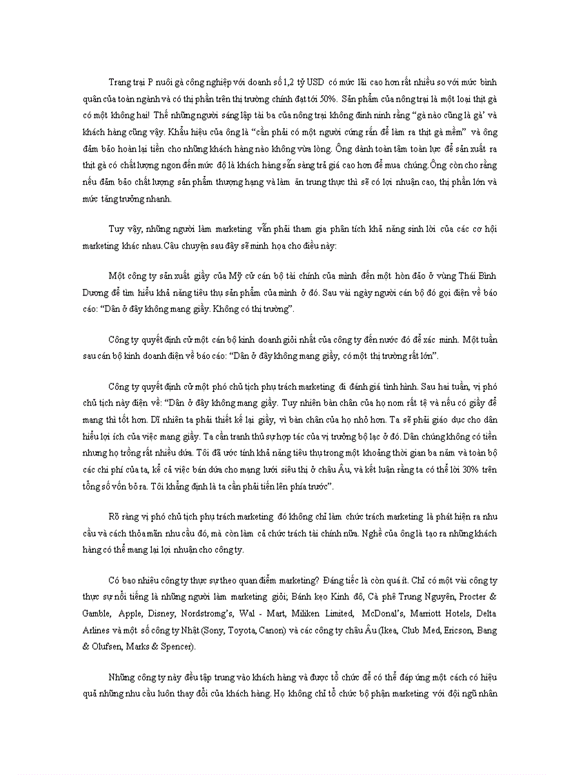 image for page Những vấn đề cơ bản của marketing