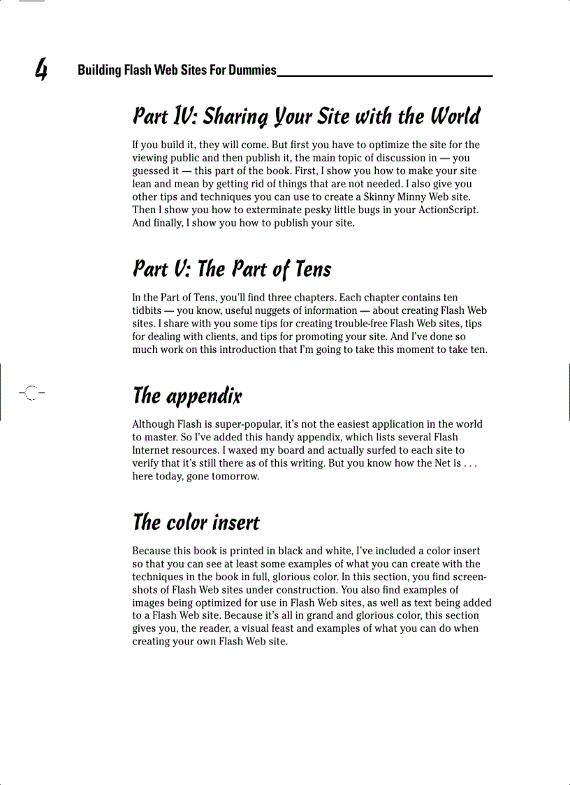 image for page Building Flash Web Sites for Dummies